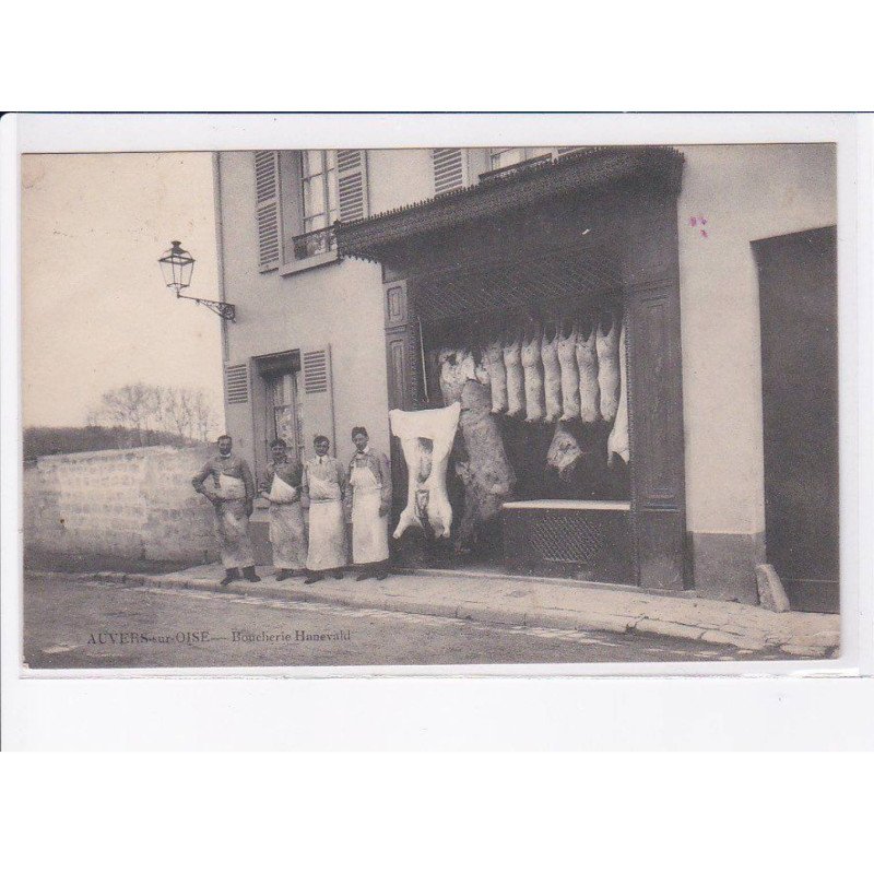 AUVERS-sur-OISE: boucherie hannevald - très bon état