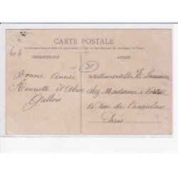 PONTOISE: ile saint-martin, travaux 1909 - très bon état