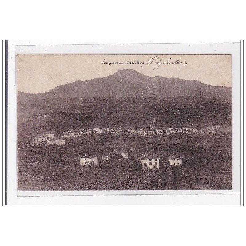 AINHOA : vue generale - tres bon etat