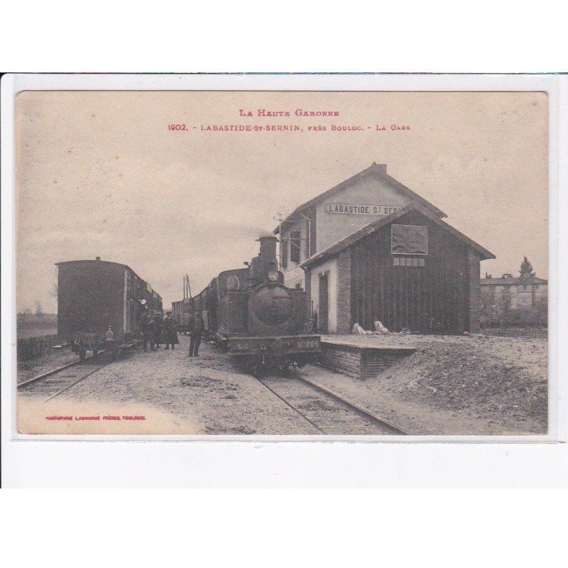 LABASTIDE-SAINT-SERNIN: la gare - état