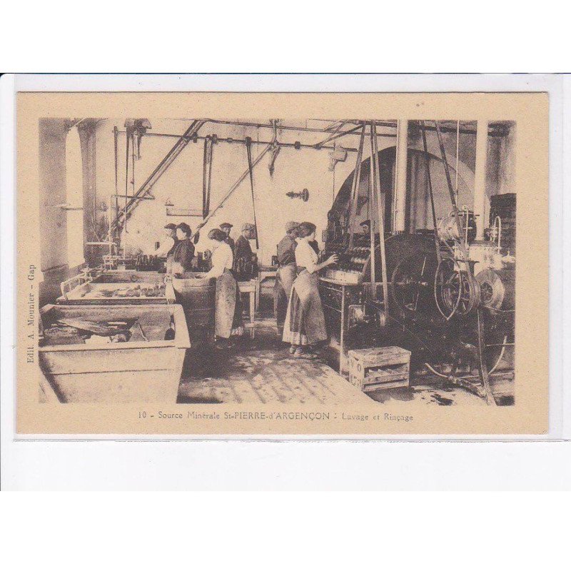 SAINT-PIERRE-D'ARGENCON: lavage et rinçage - très bon état