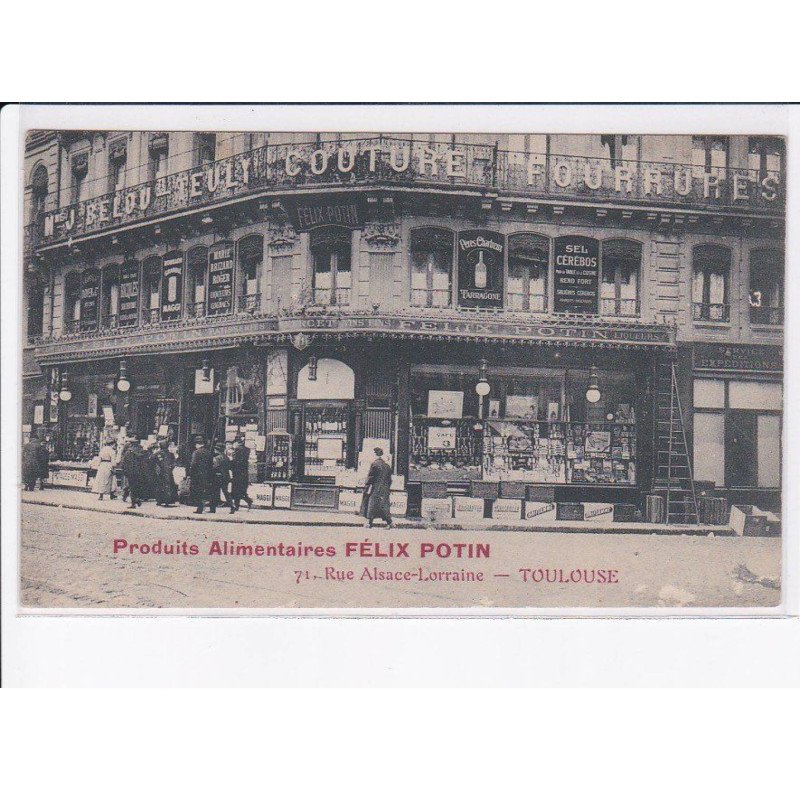 TOULOUSE: produits alimentaires felix potin - état