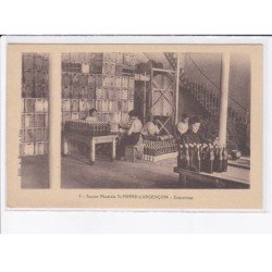 SAINT-PIERRE-D'ARGENCON: source minérale, étiquettage - très bon état