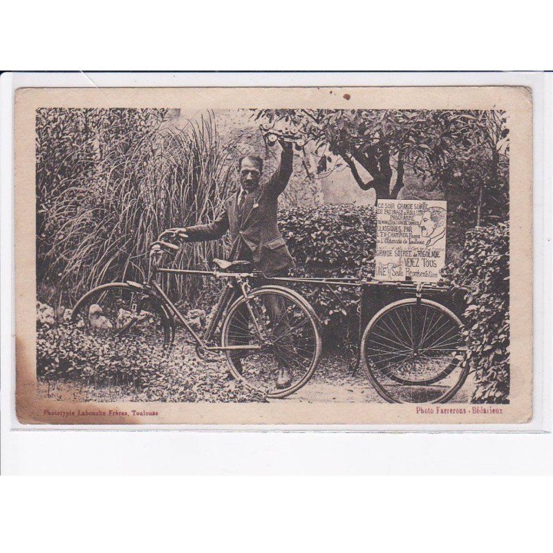 TOULOUSE: souvenir de passage de pierre, professeur de patinage à roulettes - état