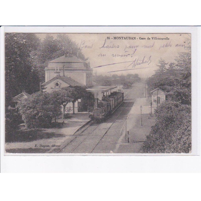 MONTAUBAN: gare de villenouvelle - très bon état