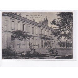 SAINT-MARCEL: groupe scolaire, bois - très bon état