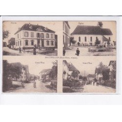 BOUXILLER: mairie, église, grand'rue - très bon état