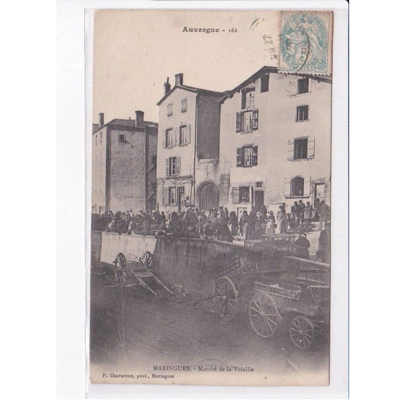 MARINGUES: marché de la volaille - très bon état