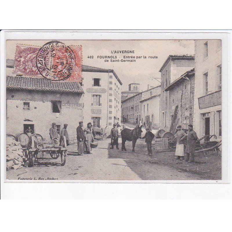 FOURNOLS: entrée par la route de saint-germain - très bon état