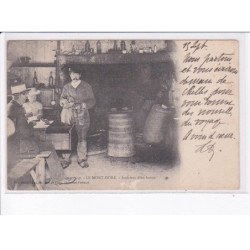 LE MONT-DORE: intérieur d'un buron - état