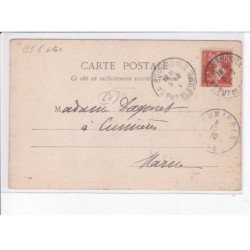 LE MONT-DORE: intérieur d'un buron - état