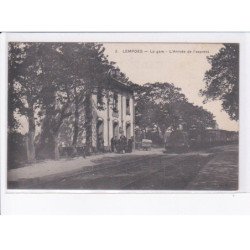 LEMPDES: la gare, l'arrivée de l'express - très bon état