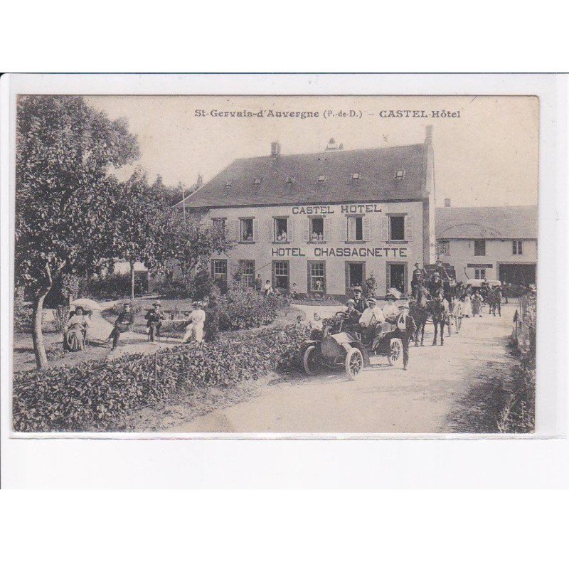 SAINT-GERVAIS-D'AUVERGNE: castel-hôtel - très bon état