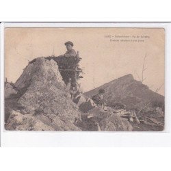 SARE: palombières, pic de jaïberry premier rabatteur à son poste - état