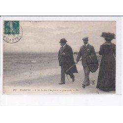 BIARRITZ: roi d'angleterre en promenade - très bon état