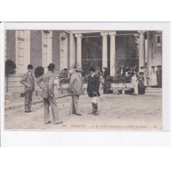 BIARRITZ: roi d'angleterre à l'hôtel du palais - très bon état