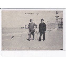 BIARRITZ: roi d'angleterre et son médecin - très bon état