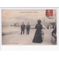 BIARRITZ: promenade du roi d'angleterre à la plage - très bon état