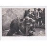 PYRENEES-ATLANTIQUES: au village, exposition d'un ours tué au cours d'une battue - très bon état