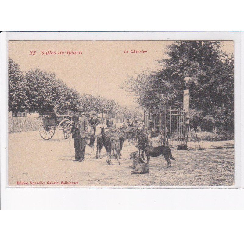 SALIES-du-BEARN: le chèvrier - très bon état