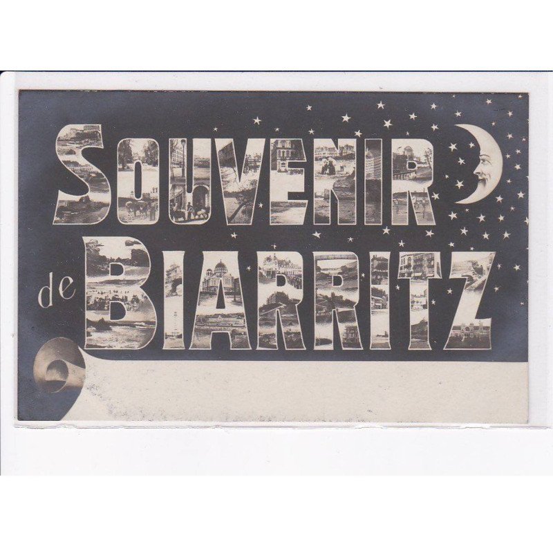 BIARRITZ: souvenir de biarritz - très bon état