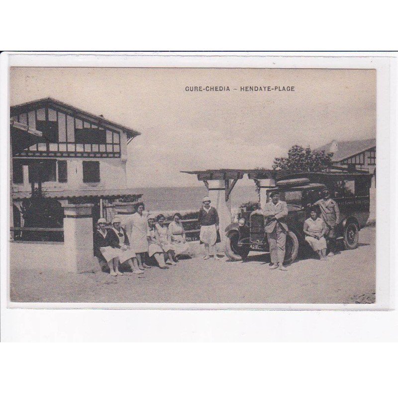 GURE-CHEDIA: hendaye-plage, pension de famille - très bon état