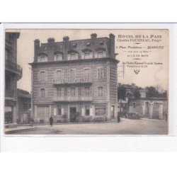 BIARRITZ: hôtel de la paix - très bon état