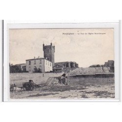 PERPIGNAN : la tour de l'eglise saint-jacques - tres bon etat