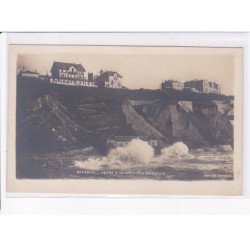 BIARRITZ: vague à la côte des basques - très bon état
