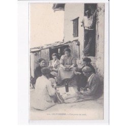 PAU: une partie de cartes - très bon état