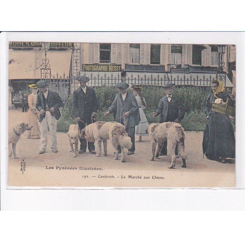 CAUTERETS: le marché aux chiens - très bon état