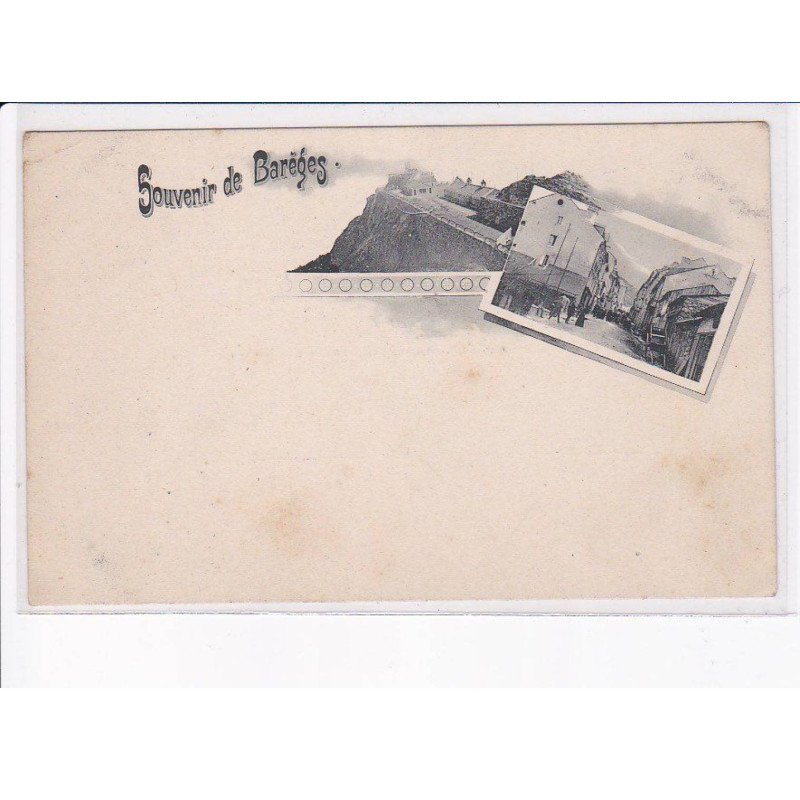 BAREGES: souvenir - état