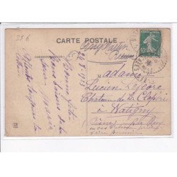 HAUTES-PYRENEES: sports d'hiver dans les pyrénées un départ de course en tobbogan - très bon état