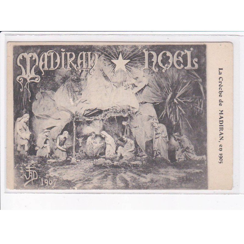 MADRIDAN: la crêche en 1905 - très bon état
