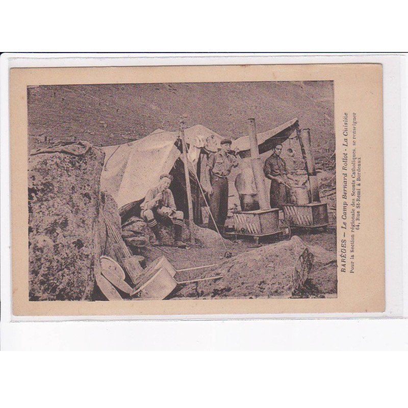 BAREGES: le camp bernard bollot, la cuisine - très bon état