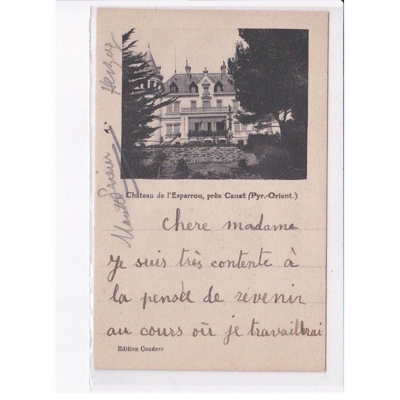 près CANET: château de 'esparrou - très bon état