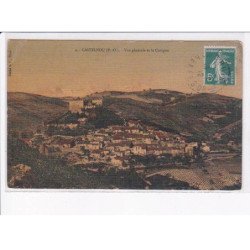 CASTELNOU: vue générale et le canigou - très bon état