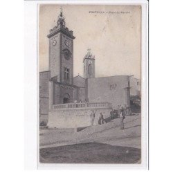 PONTEILLA: place du marché - état