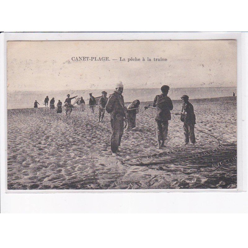 CANET-PLAGE: la pêche à la traine - très bon état