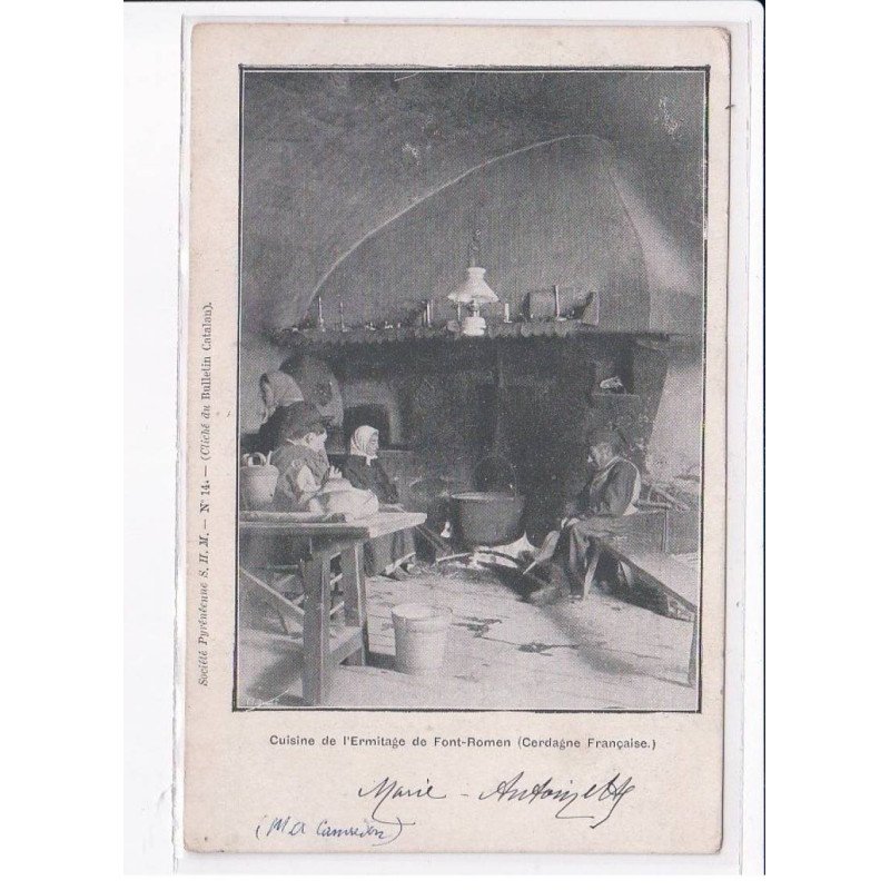 FONT-ROMEN: cuisine de l'ermitage - très bon état