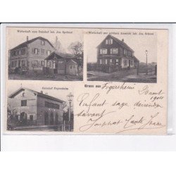 FEGERSHEIM: gruss aus, 3 vues - très bon état