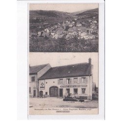 SAINT-BLAISE: restaurant "au bon chasseur" jean-baptiste mathis - très bon état