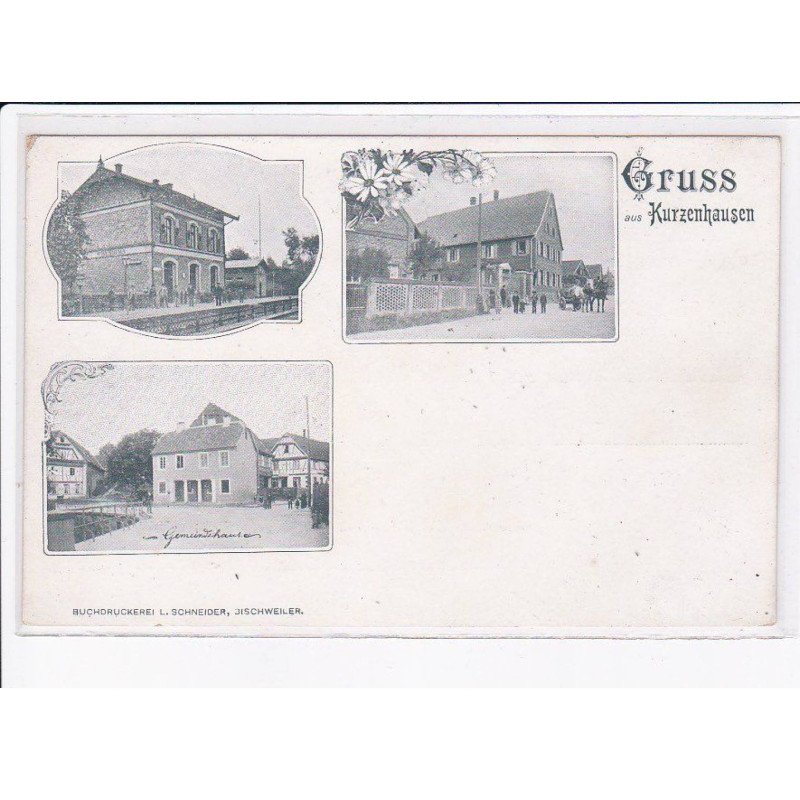 KURZENHAUSEN: gruss aus - très bon état