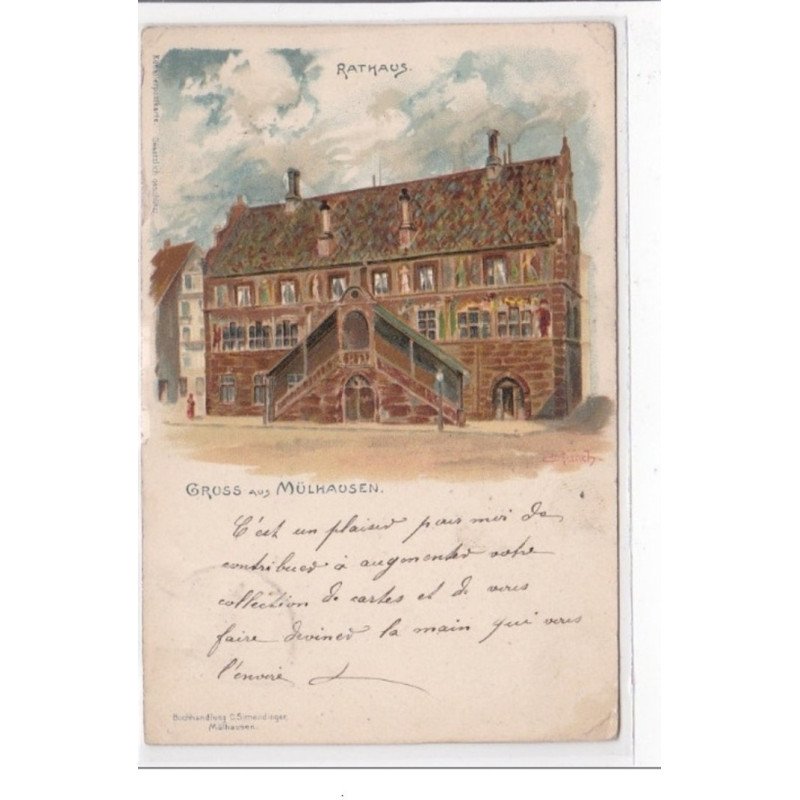 MULHAUSEN : gruss aus mulhausen - etat