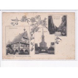 MITTELBERGHEIM: gruss aus, 3 vues - état