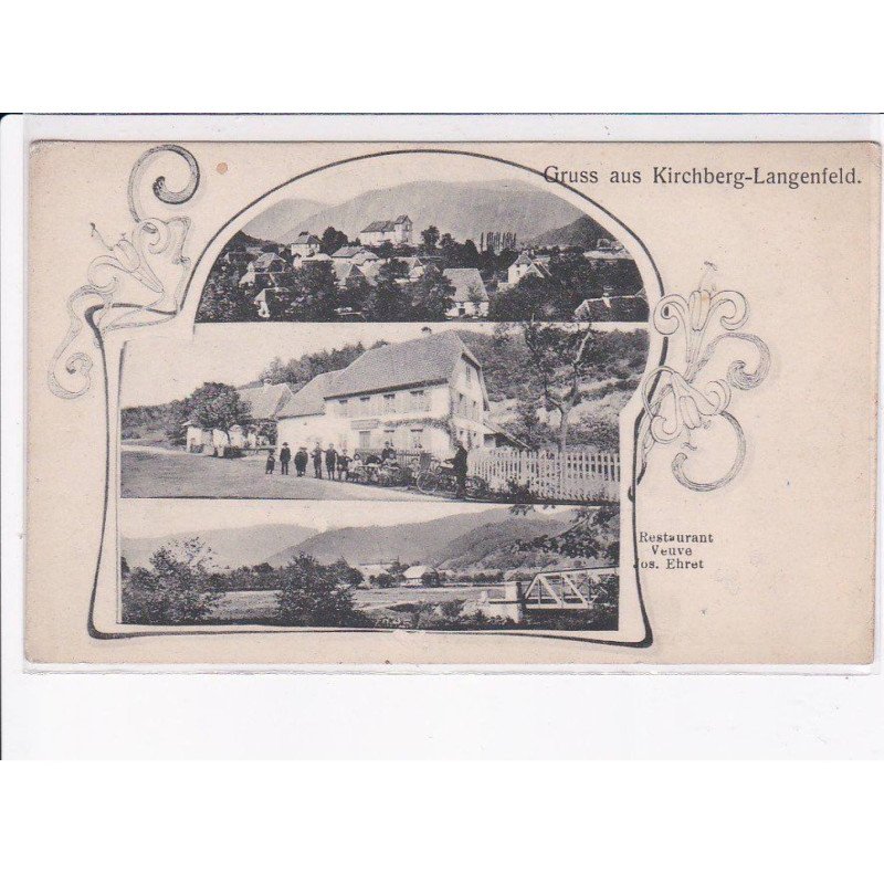 KIRCHBERG-LANGENFELD: 3 vues - état