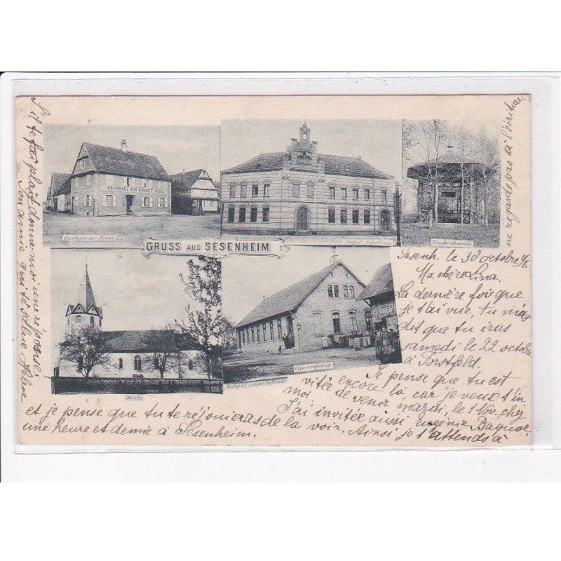 SESENHEIM: gruss aus - très bon état