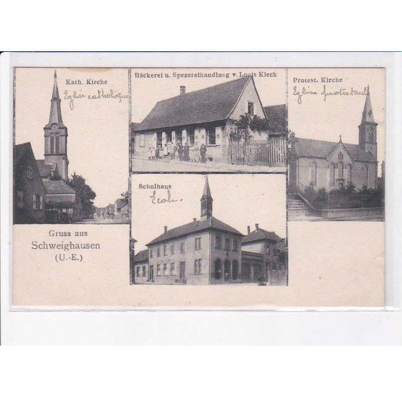 SCHWEIGHAUSEN: 4 vues - très bon état