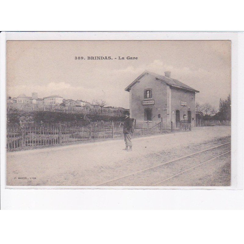 BRINDAS: la gare - très bon état