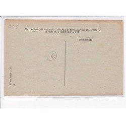 BOIS-D'OINGT: inauguration du monument de la grande guerre 1921 - très bon état